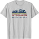 Switzerland Interlaken Swiss Mountain Climbing Retro T-Shirt - T-Shirt | Ash