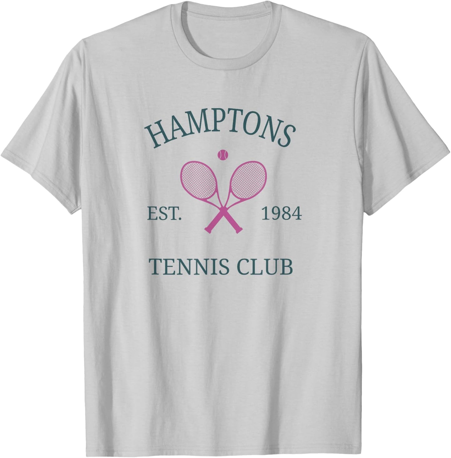 Hamptons Athletics California Tennis Club Racquet Prep T-Shirt - T-Shirt | Ash