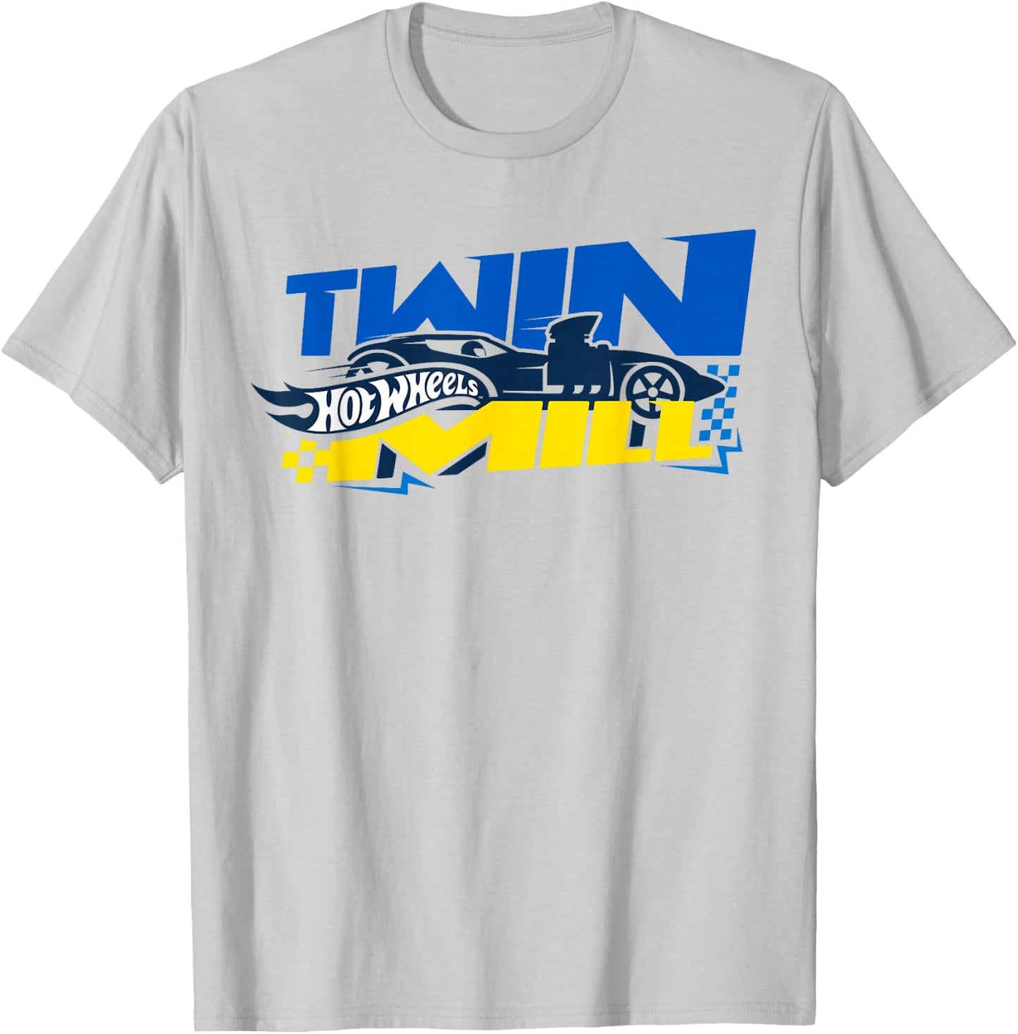 Hot Wheels Vintage Twin Mill T-Shirt - T-Shirt | Ash