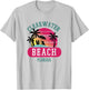 Retro Cool Clearwater Beach Original Florida Beaches Novelty T-Shirt - T-Shirt | Ash