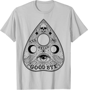 Ouija Board Planchette Gothic Paranormal Halloween Costume T-Shirt - T-Shirt | Ash