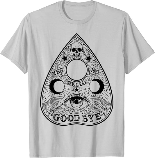 Ouija Board Planchette Gothic Paranormal Halloween Costume T-Shirt - T-Shirt | Ash
