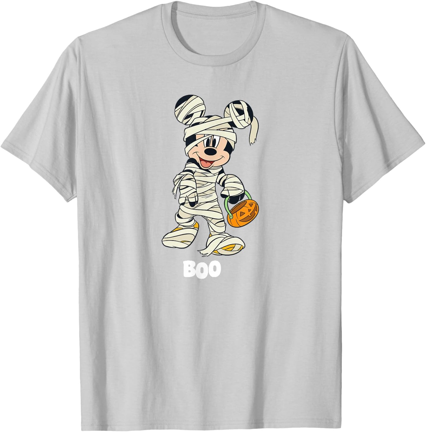Disney - Halloween Mickey Mummy T-Shirt - T-Shirt | Ash