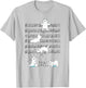Funny Polar Bear music yoga Playing Music Note T-Shirt - T-Shirt | Ash
