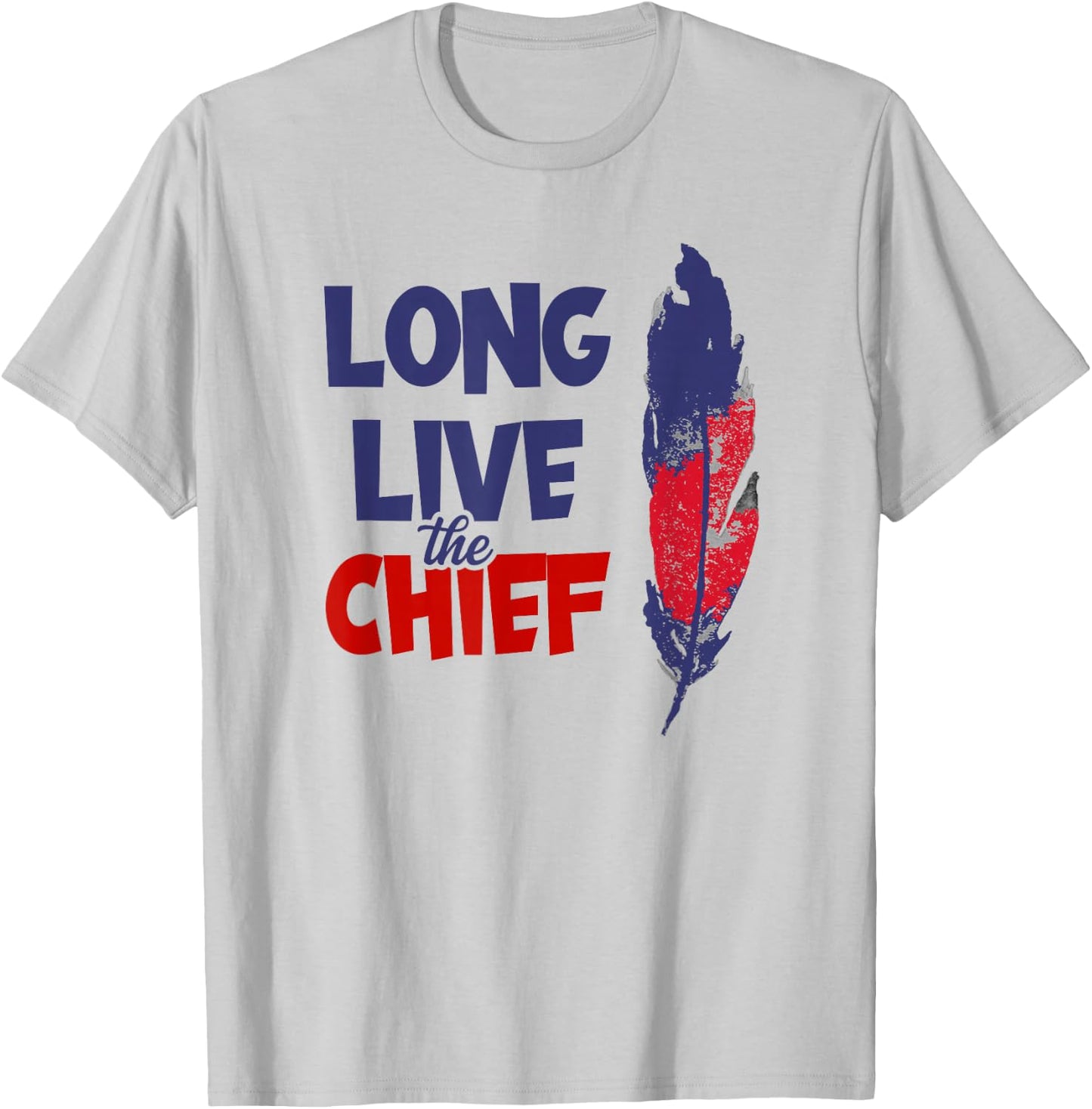 Long Live The Chief Wahoo Cleveland Baseball T-Shirt - T-Shirt | Ash
