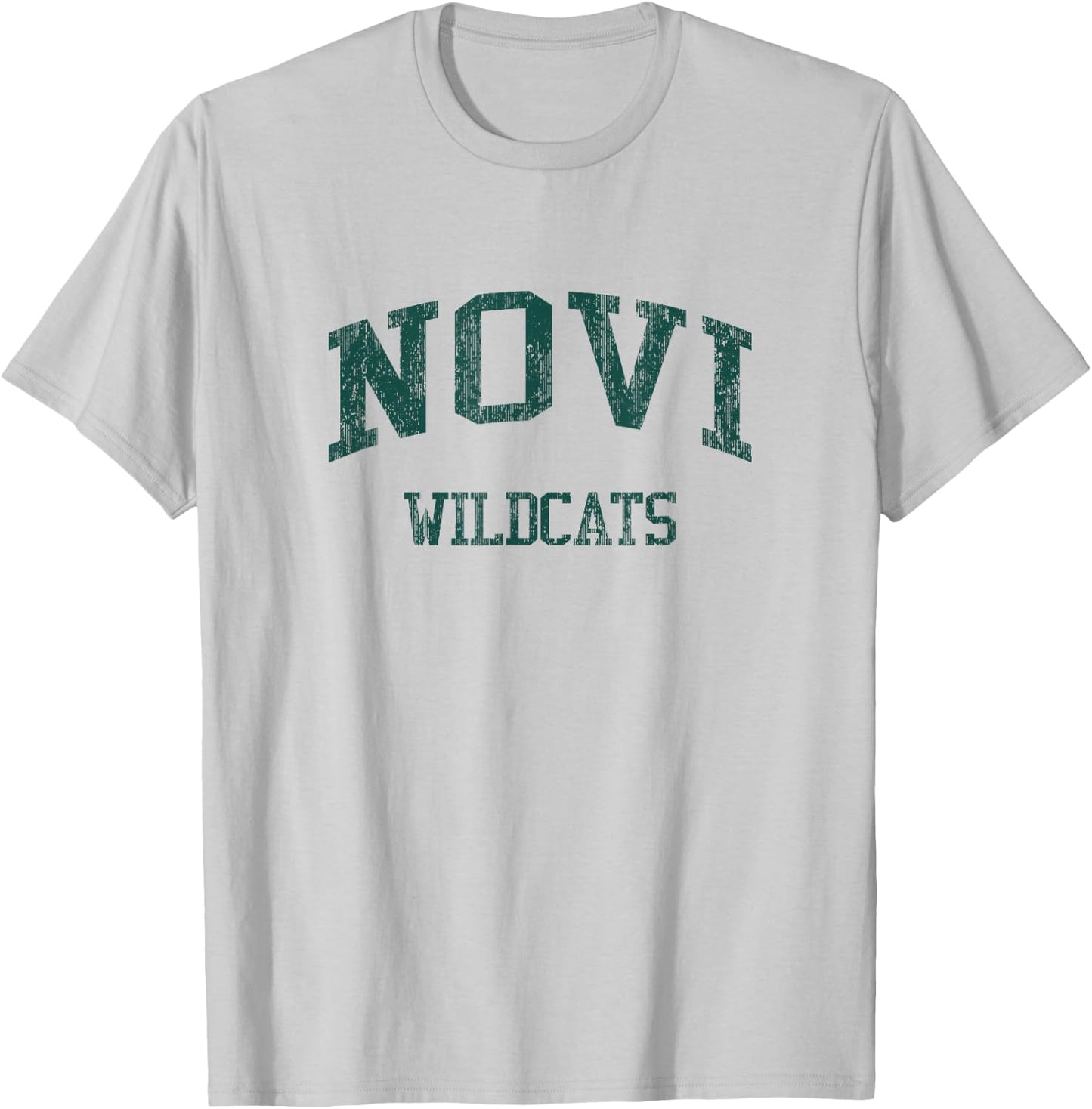 Novi High School HS Novi MI Vintage Sports T-Shirt - T-Shirt | Ash