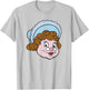 Candy Land Halloween Gramma Nutt Big Face T-Shirt - T-Shirt | Ash