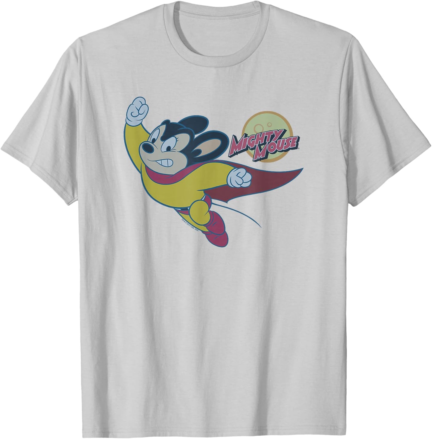 Mighty Mouse to The Sky T-Shirt - T-Shirt | Ash