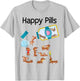 Happy Pills Dachshund Dogs Cute Dachshund Lovers T-Shirt - T-Shirt | Ash