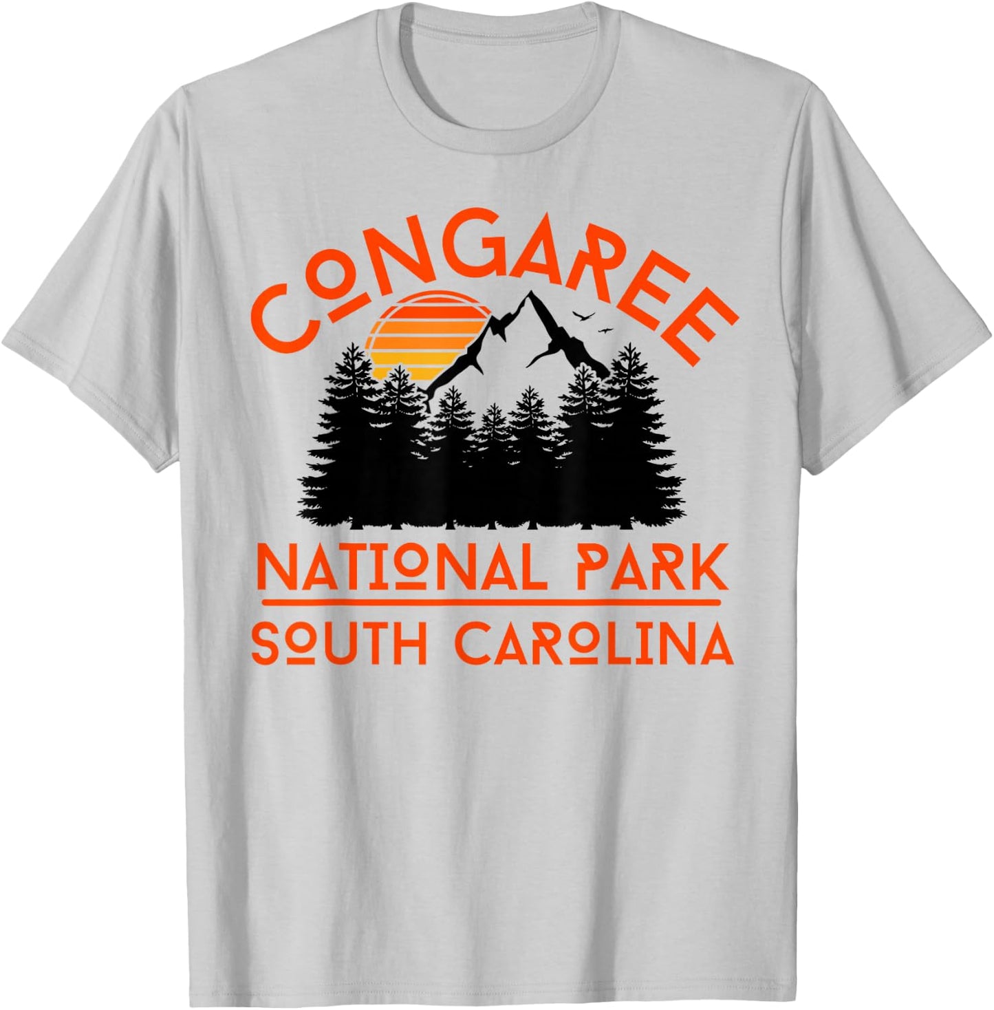 Congaree National Park T-Shirt - T-Shirt | Ash