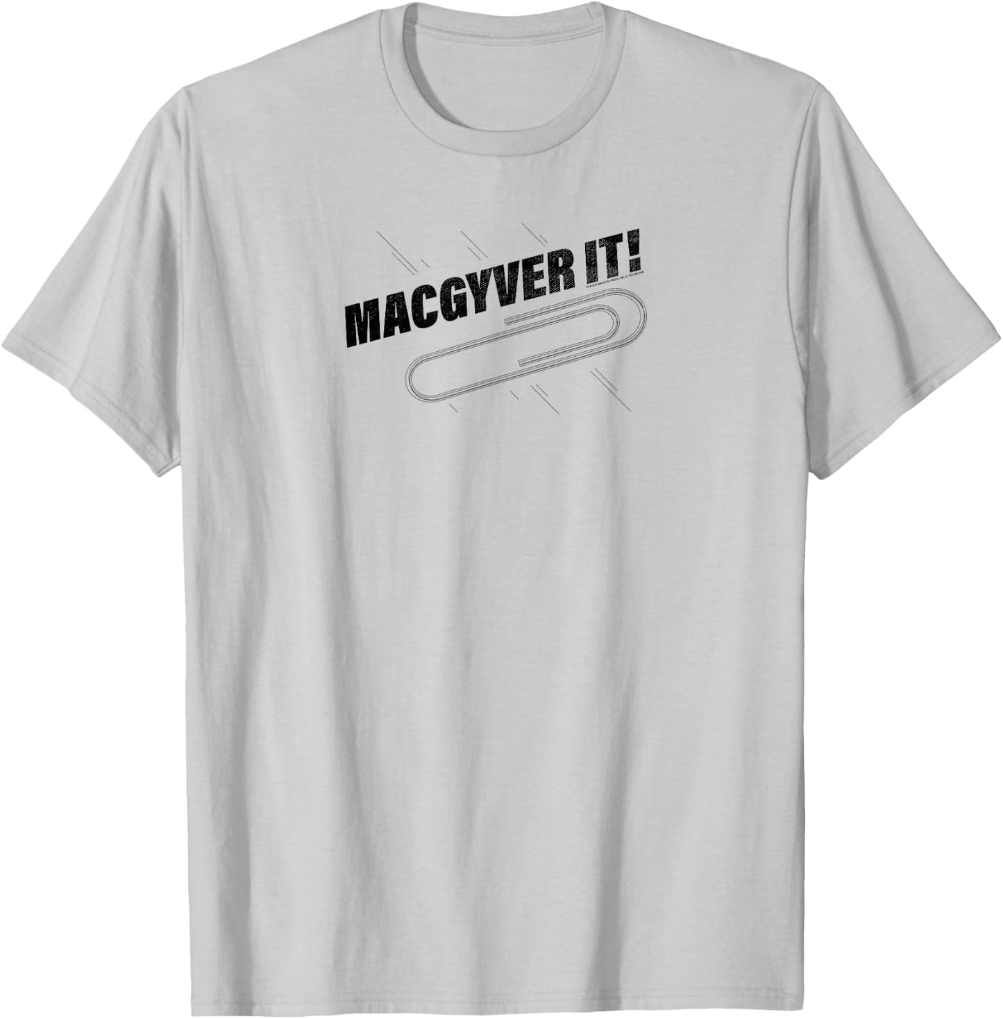 MacGyver MacGyver It Logo T-Shirt - T-Shirt | Ash