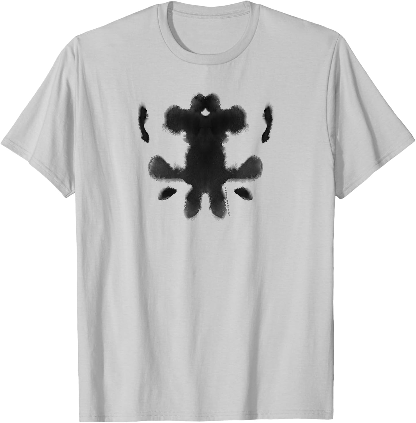 Watchmen Rorschach Face T-Shirt - T-Shirt | Ash