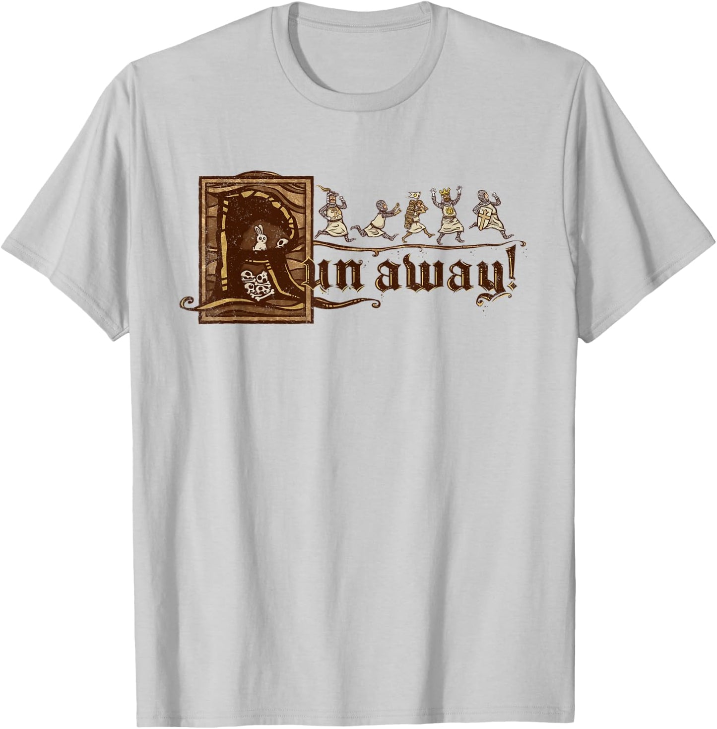 Run Away! T-Shirt - T-Shirt | Ash