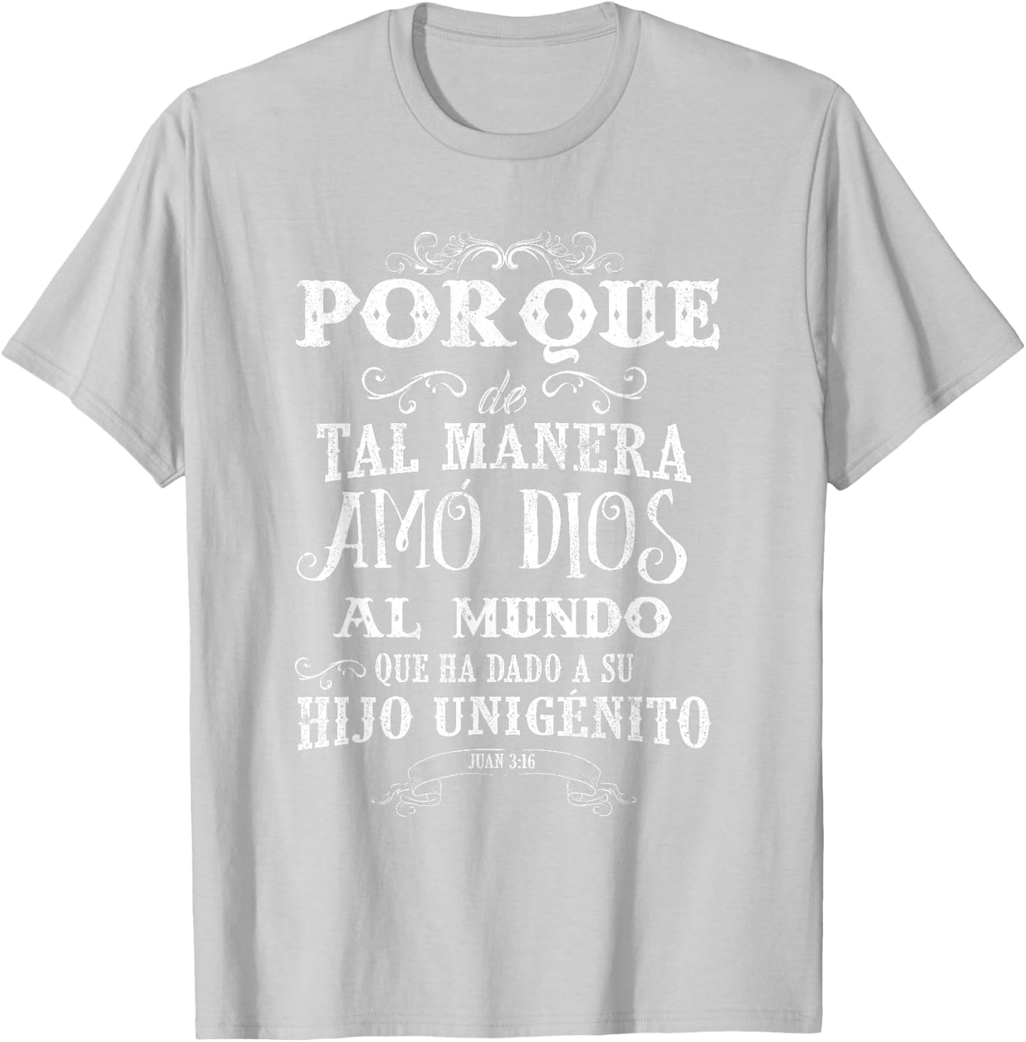 Camisetas sobre Jesus | Christian Shirts in Spanish T-Shirt - T-Shirt | Ash