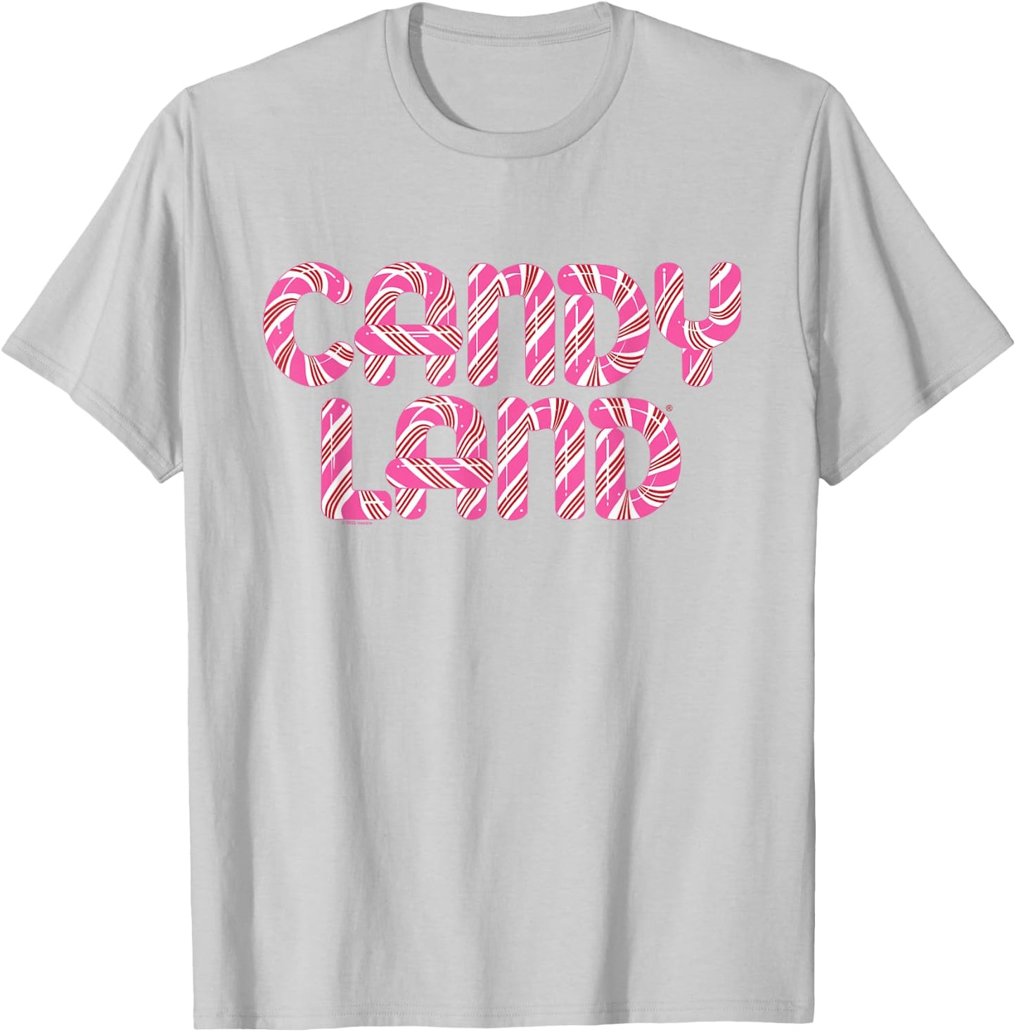 Candy Land Retro 90's Logo T-Shirt - T-Shirt | Ash