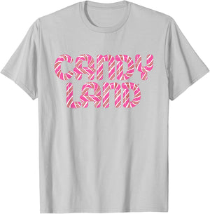 Candy Land Retro 90's Logo T-Shirt - T-Shirt | Ash