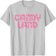 Candy Land Retro 90's Logo T-Shirt - T-Shirt | Ash