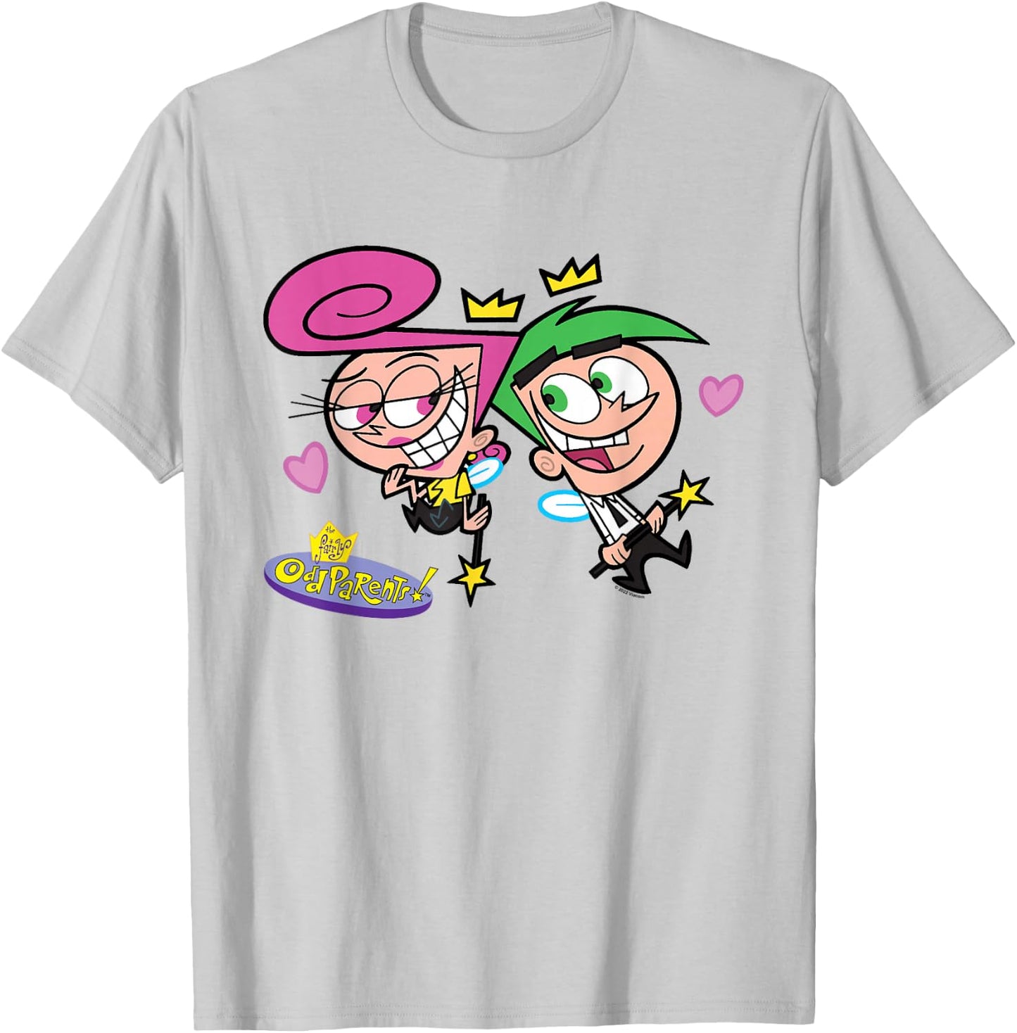 The Fairly OddParents Wanda and Cosmo in Love T-Shirt - T-Shirt | Ash