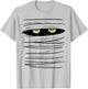 Mummy Wrap Eyes Costume Funny Scary Halloween Men Women Kids T-Shirt - T-Shirt | Ash