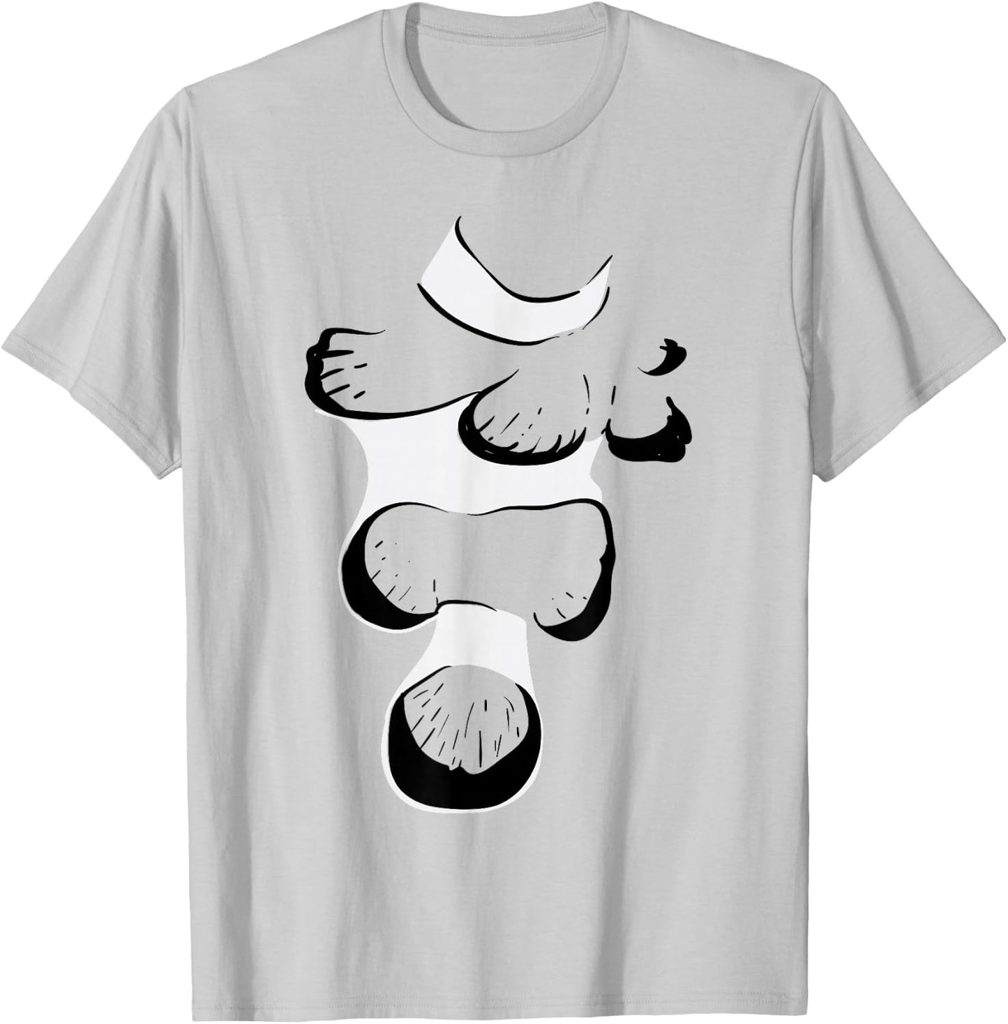 Clownfish Funny Animal Lazy DIY Costume Easy Halloween T-Shirt - T-Shirt | Ash