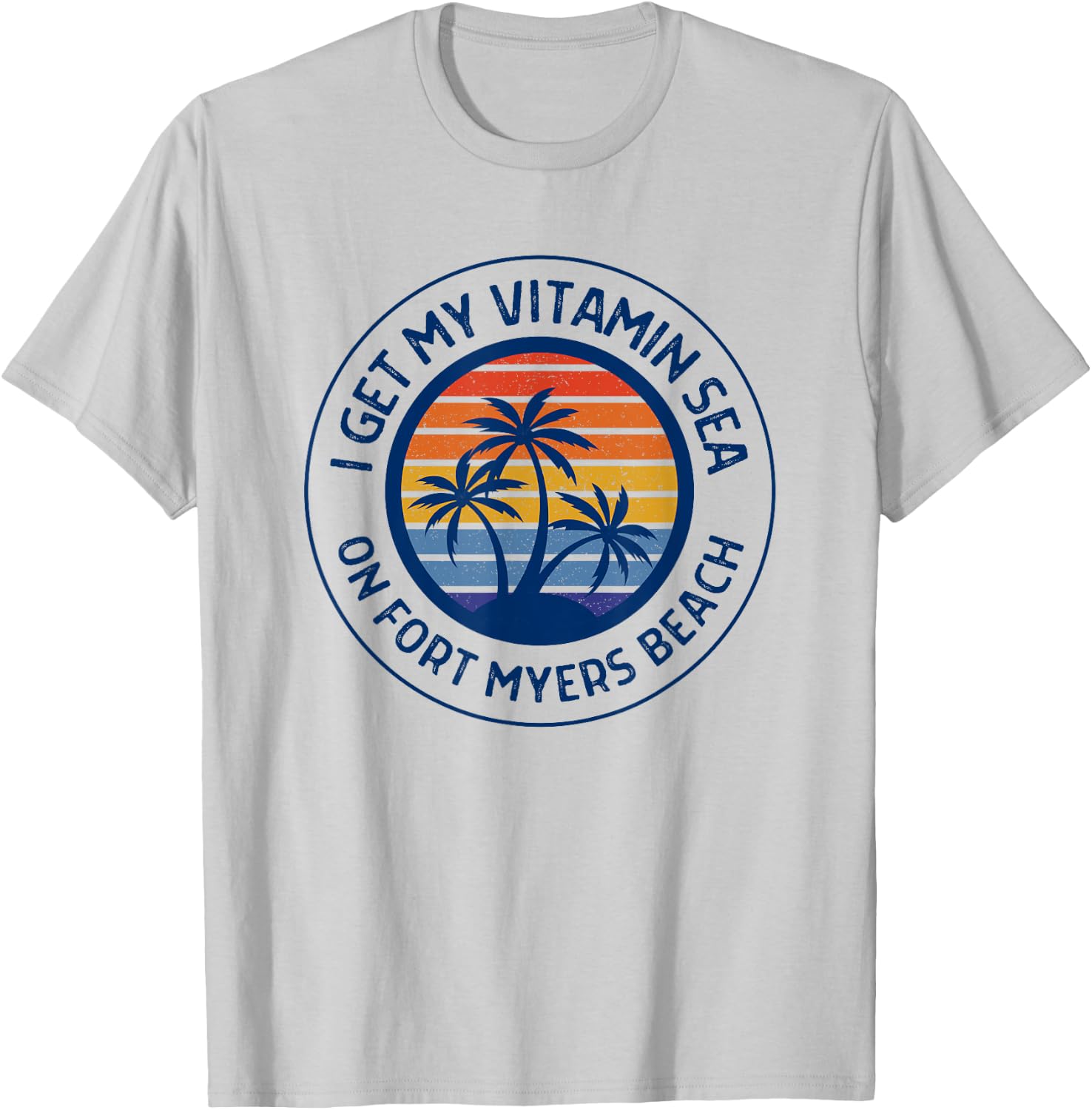 Fort Myers Beach Vacation Fort Myers Florida Fort Myers FL Men Women Kids T-Shirt - T-Shirt | Ash
