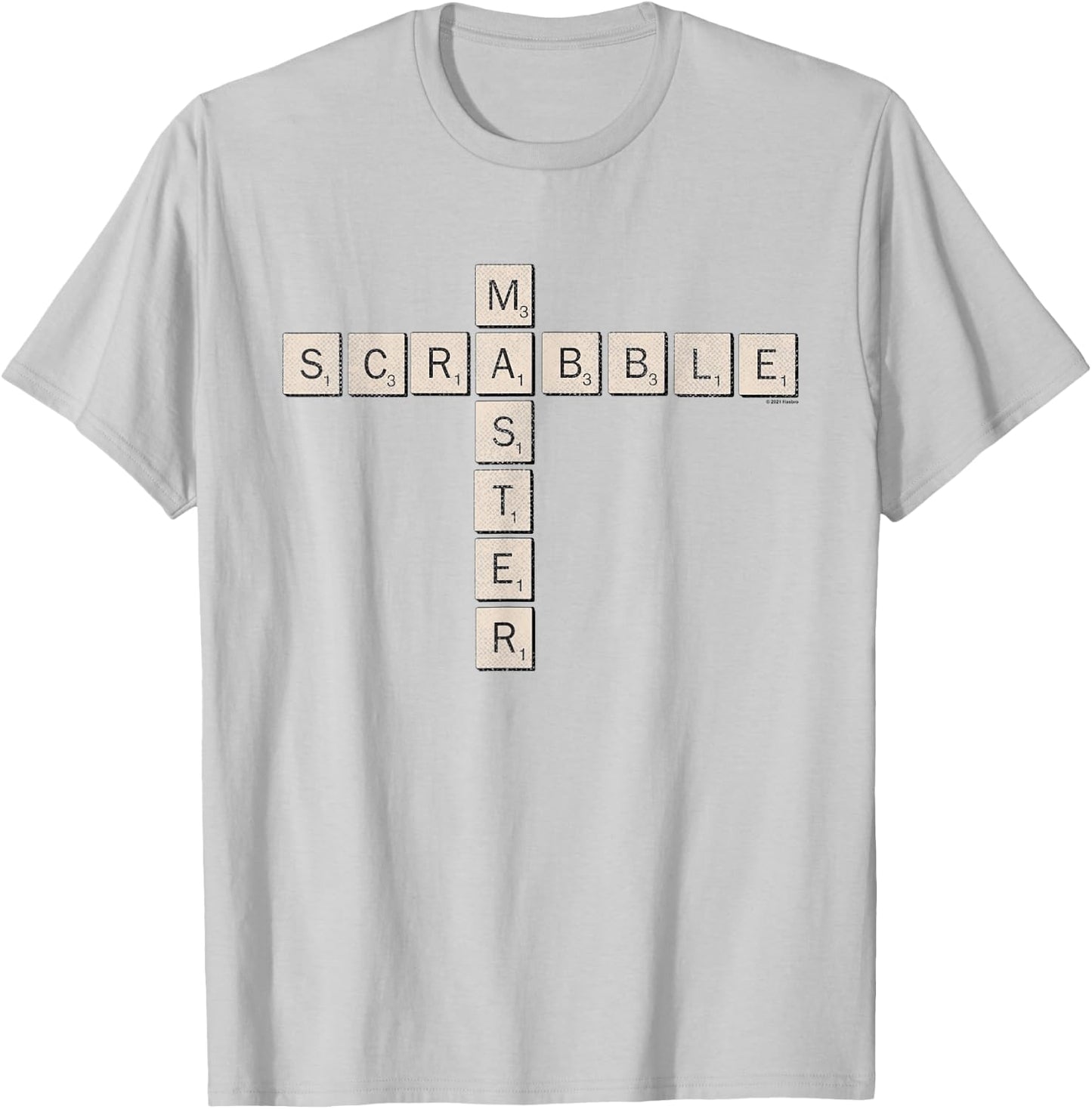 Scrabble Master of Scrabble T-Shirt - T-Shirt | Ash
