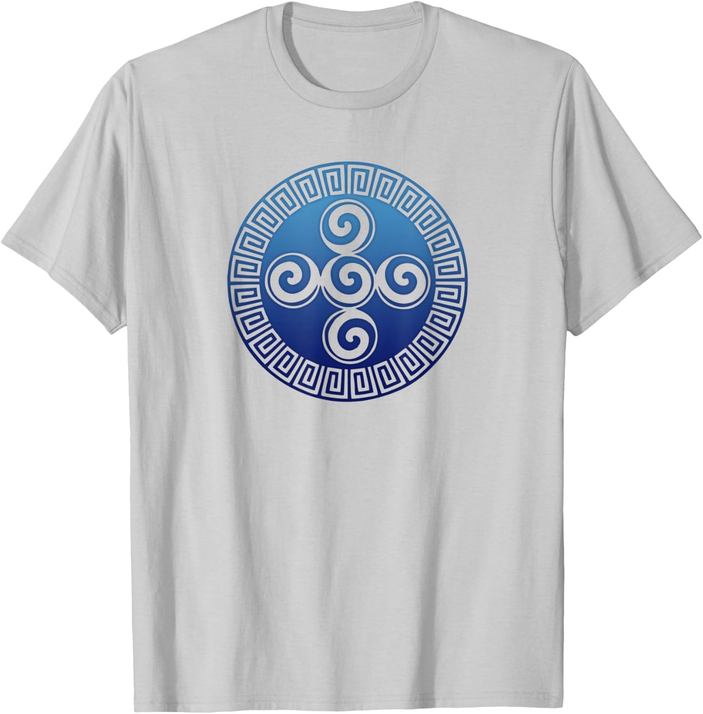 Aztec symbol creation, spiral, universe, god, indians T-Shirt - T-Shirt | Ash