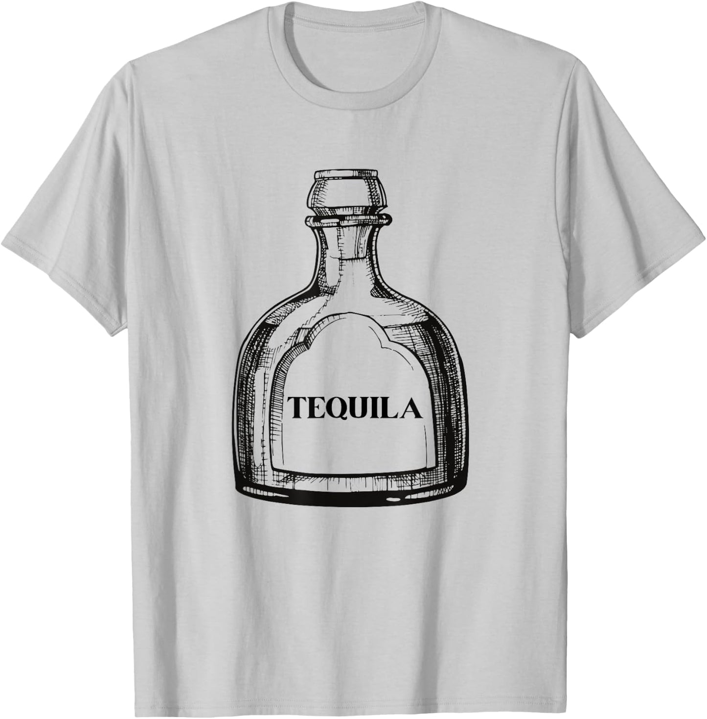 Tequila Bottle Halloween Costume Matching Couples Women T-Shirt - T-Shirt | Ash