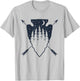 Arrowhead Hunting Pine Tree Moon Scenery Arrowhead Hunter T-Shirt - T-Shirt | Ash