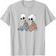 The Simpsons Bart & Lisa Skeletons T-Shirt - T-Shirt | Ash