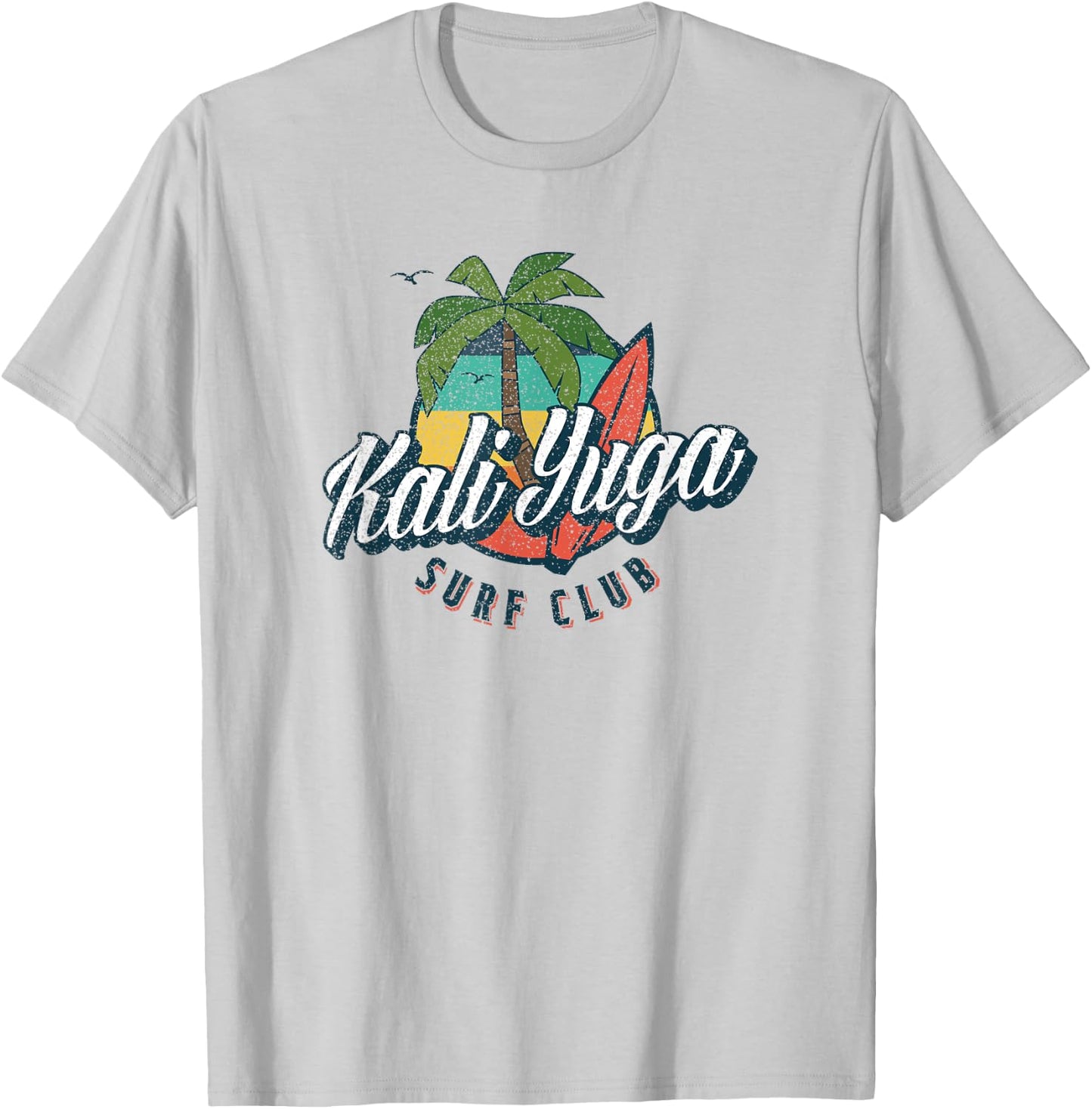 Kali Yuga Surf Club Surf The Kali Yuga T-Shirt - T-Shirt | Ash