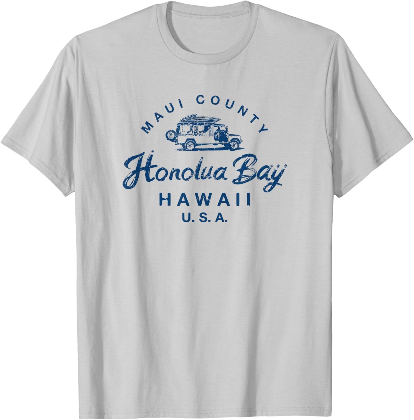 Hawaii Honolua Bay Maui Hawaiian Vintage T-Shirt - T-Shirt | Ash
