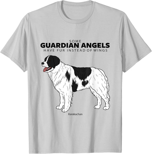 Karakachan Livestock Guardian Dog Guardian Angel With Fur Women T-Shirt - T-Shirt | Ash