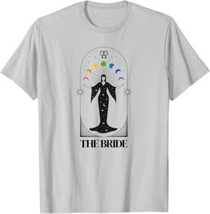 Lesbian Bride Gay Brides Tarot Bachelorette Lgbt Wedding Day T-Shirt - T-Shirt | Ash