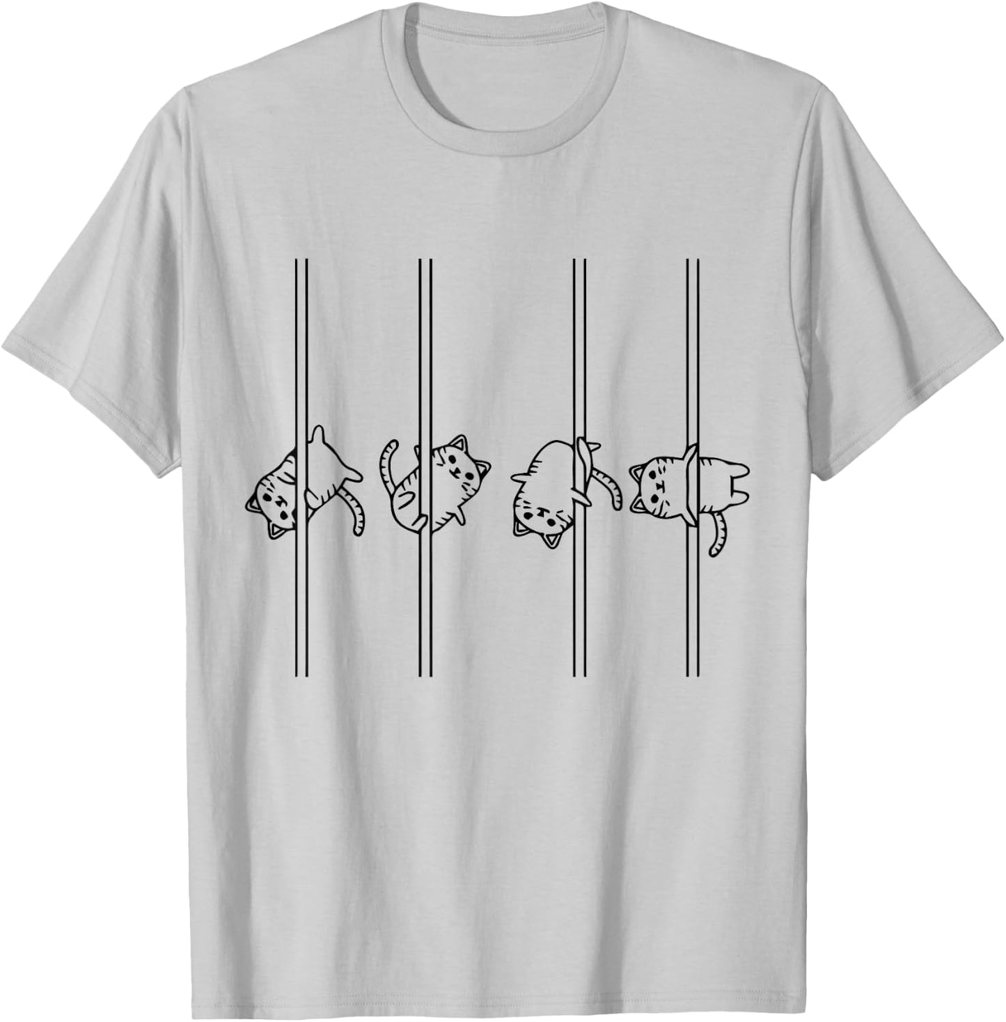 Pole Dancing Exotic Dancer Outfit For Pole Fitness Pole Wear T-Shirt - T-Shirt | Ash