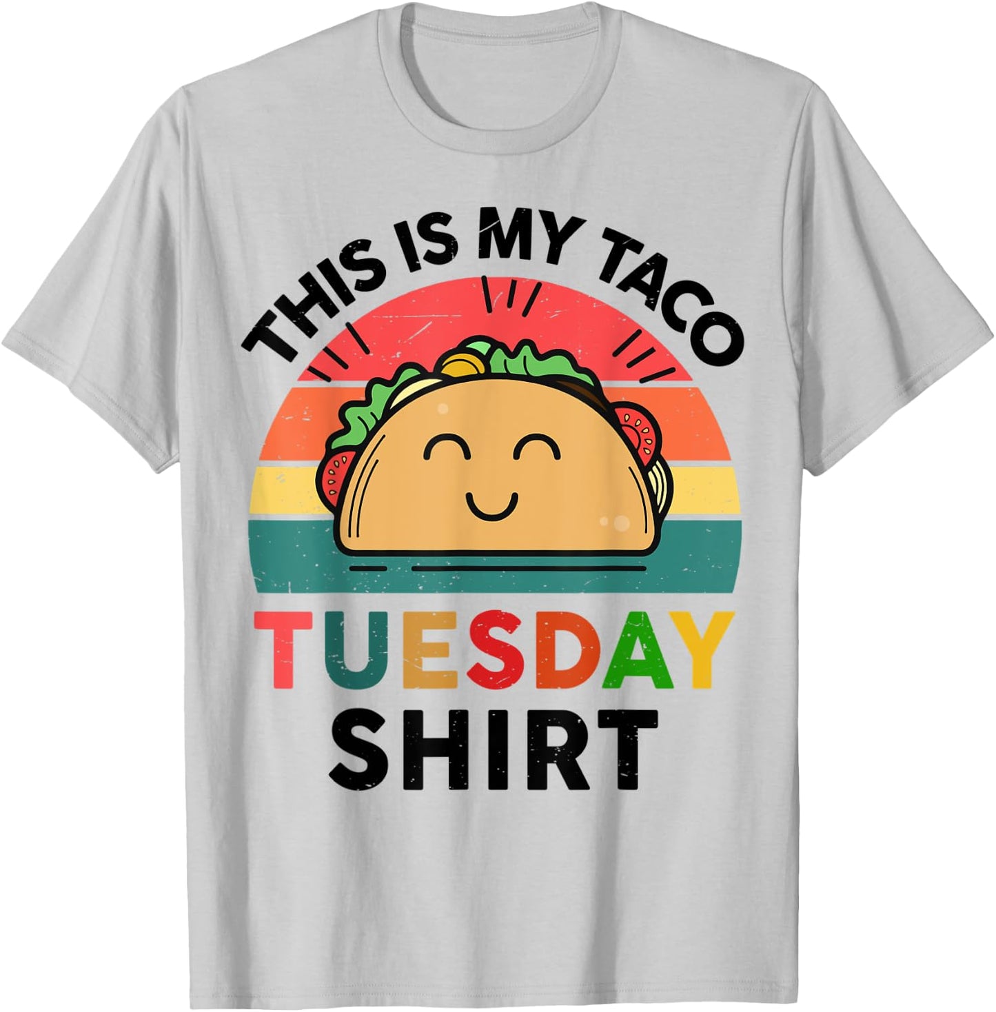 This Is My Taco-Tuesday Shirt Women Men Baby Boys Kids Funny T-Shirt - T-Shirt | Ash