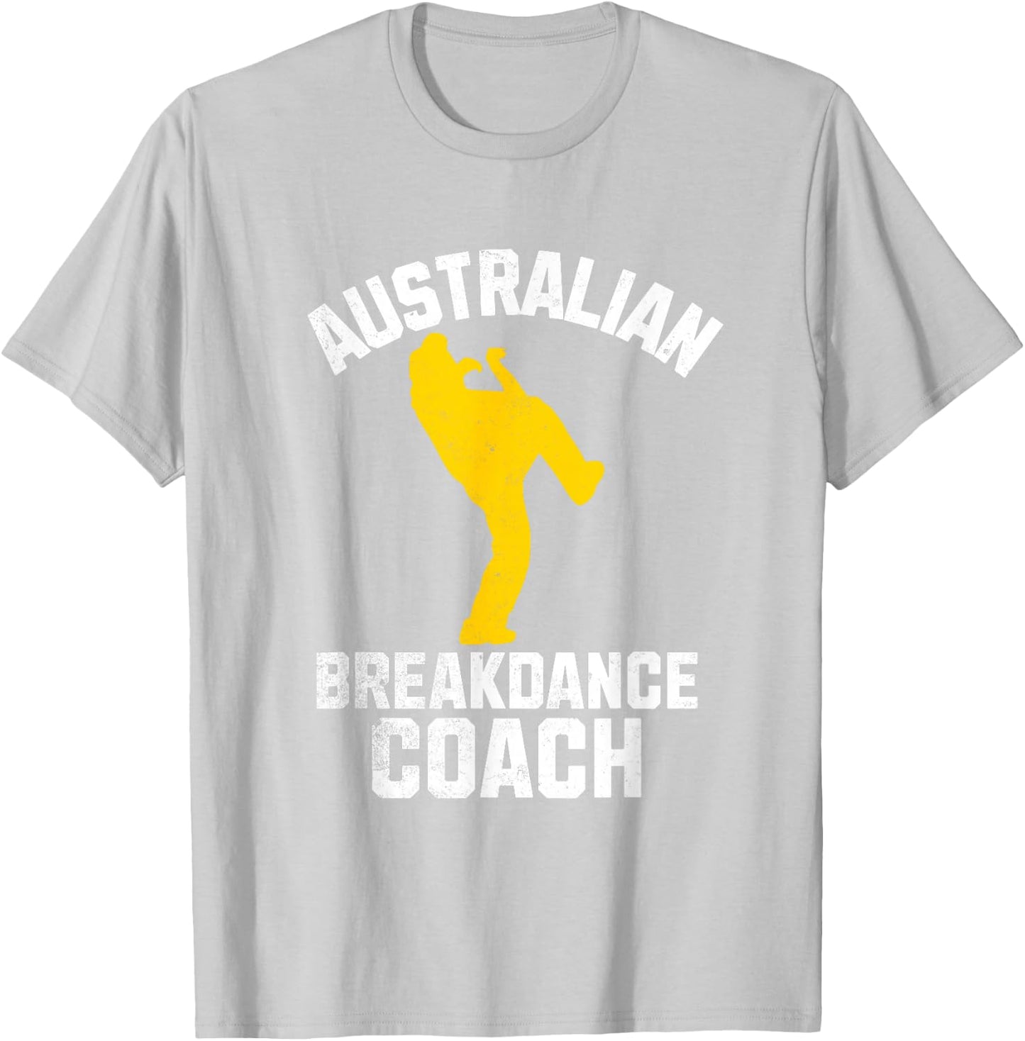 Australian Breakdance Coach Halloween Group Costume Matching T-Shirt - T-Shirt | Ash