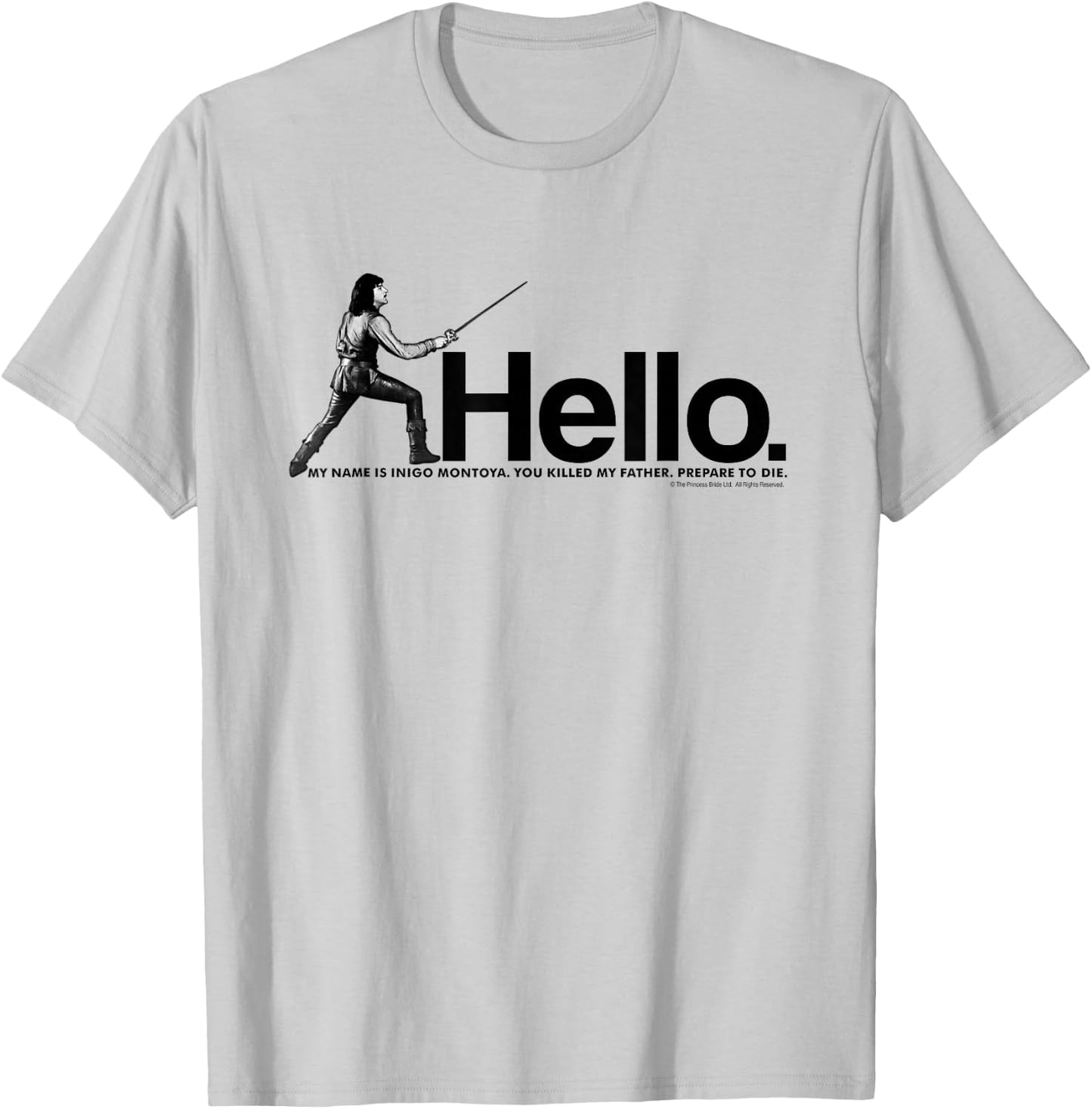 Princess Bride Inigo Montoya T-Shirt - T-Shirt | Ash