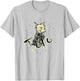 Toto Wizard of Oz, Cute Smart Famous Cairn Terrier Dog Art T-Shirt - T-Shirt | Ash