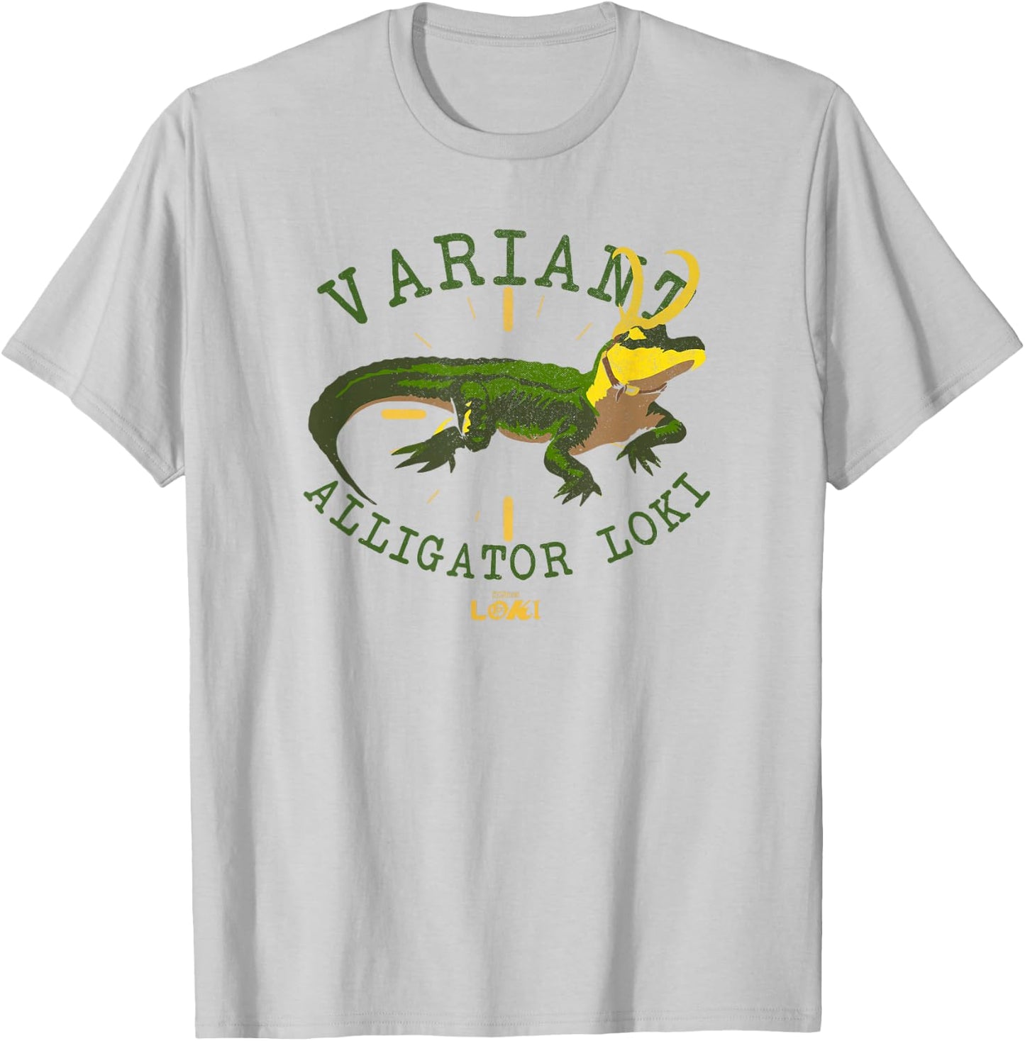 Marvel Loki Alligator Variant T-Shirt - T-Shirt | Ash