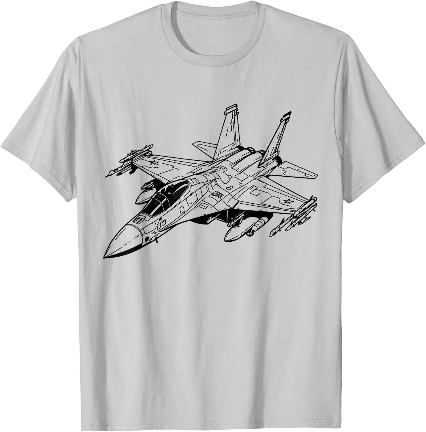 F-22 Raptor Fighter Jet USA Veteran Day Patriot Men Women T-Shirt - T-Shirt | Ash