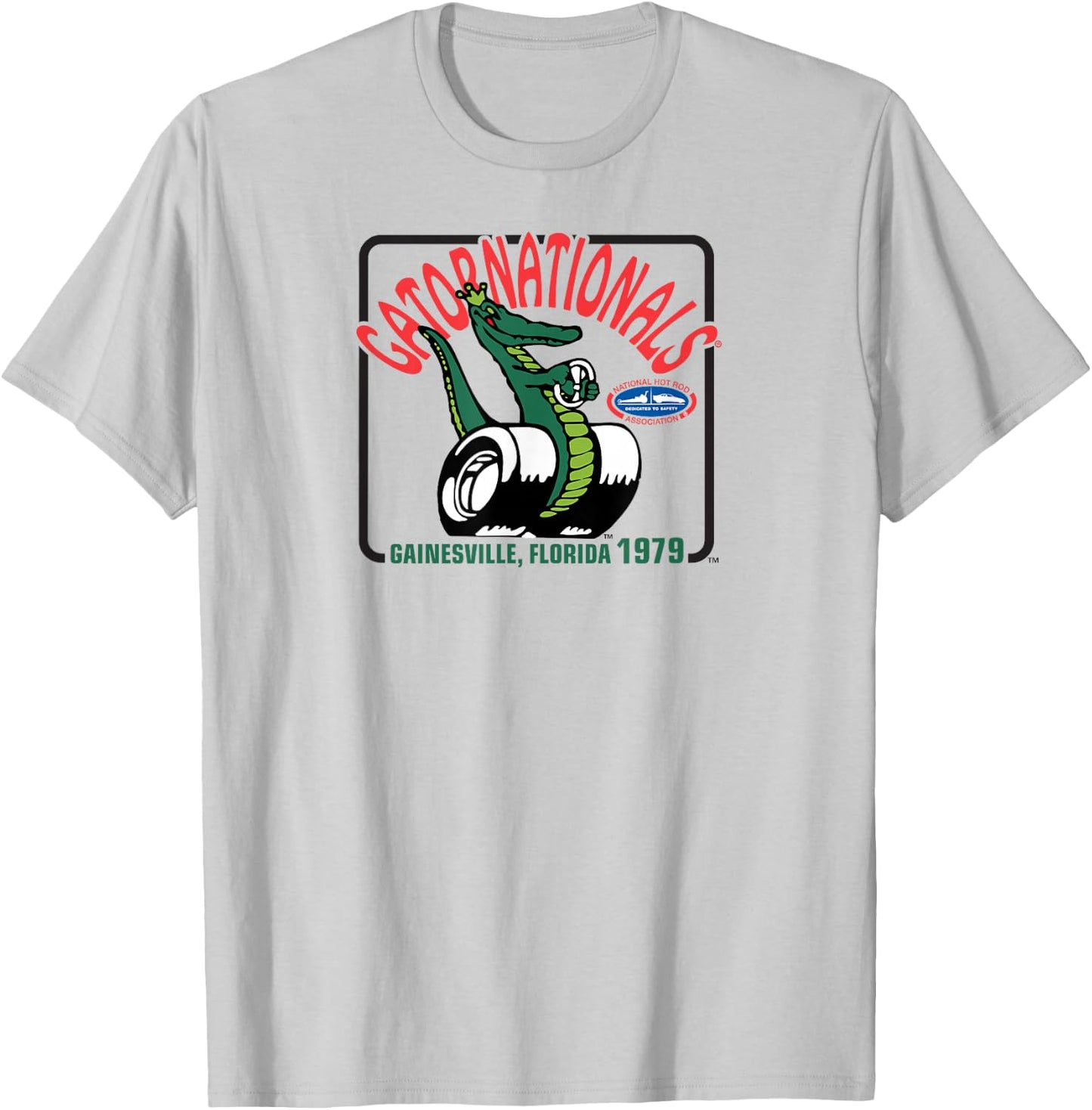 NHRA 1979 Gatornationals T-Shirt - T-Shirt | Ash