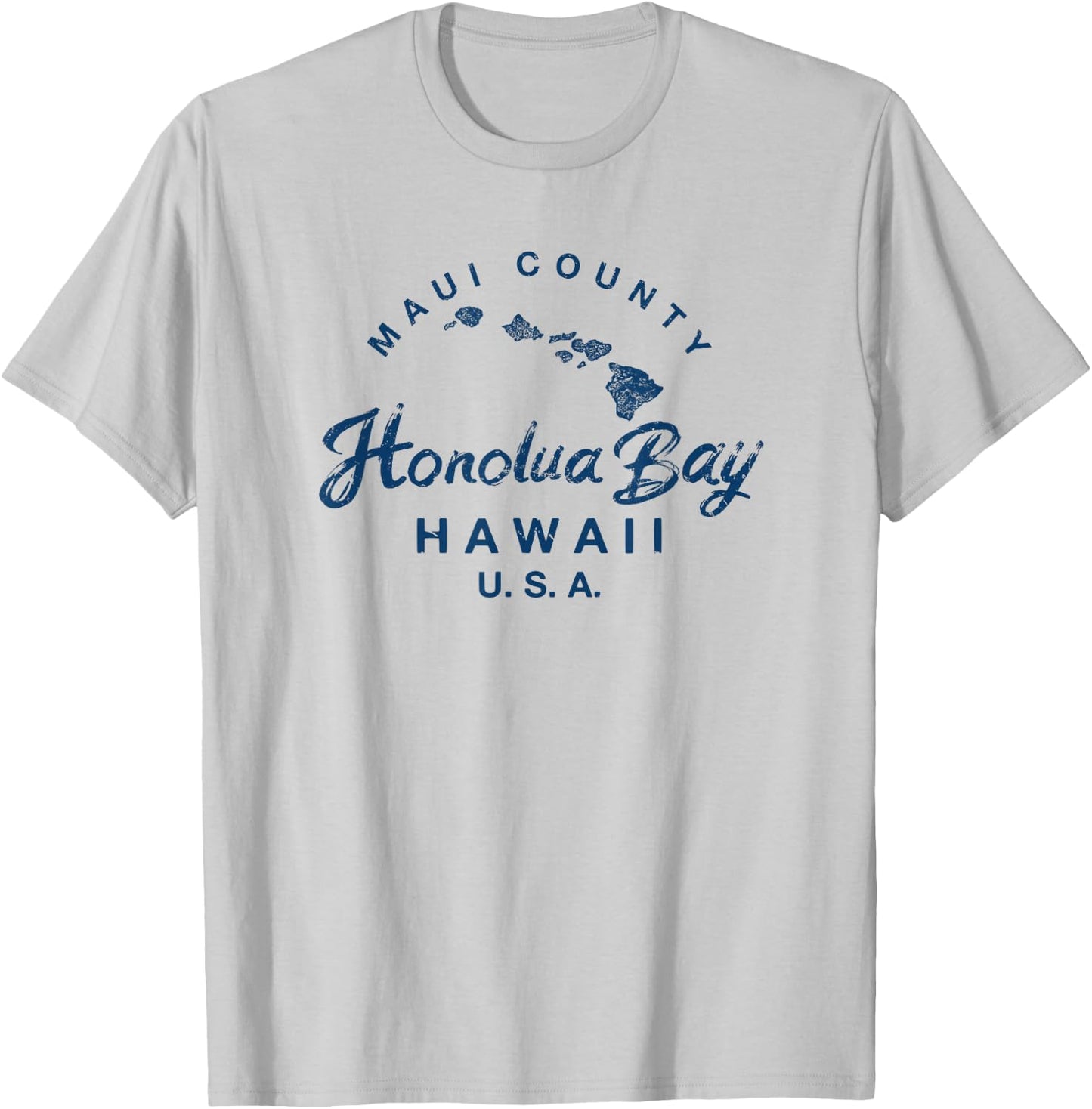 Maui Honolua Bay Hawaii Hawaiian Islands T-Shirt - T-Shirt | Ash