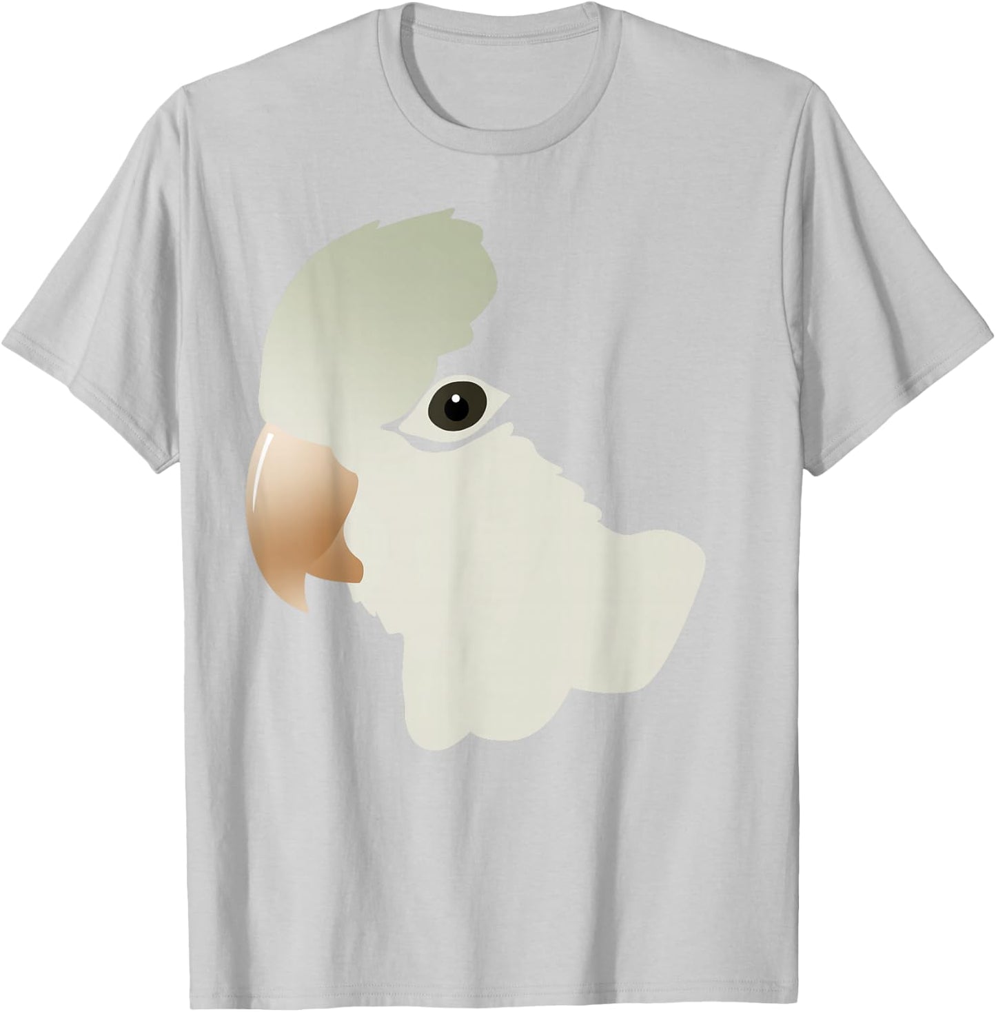 Quaker Parrot T-Shirt - T-Shirt | Ash