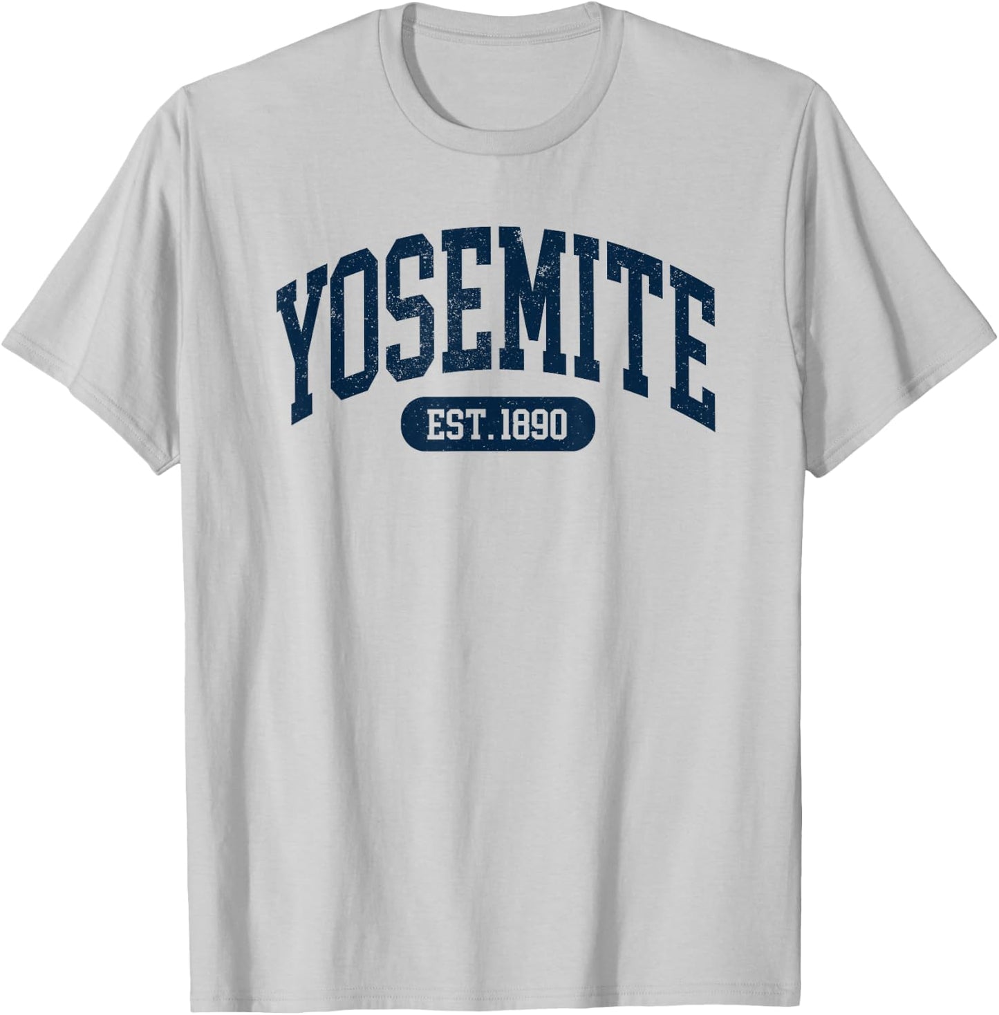 Vintage Yosemite Souvenir National Park Kids T-Shirt - T-Shirt | Ash