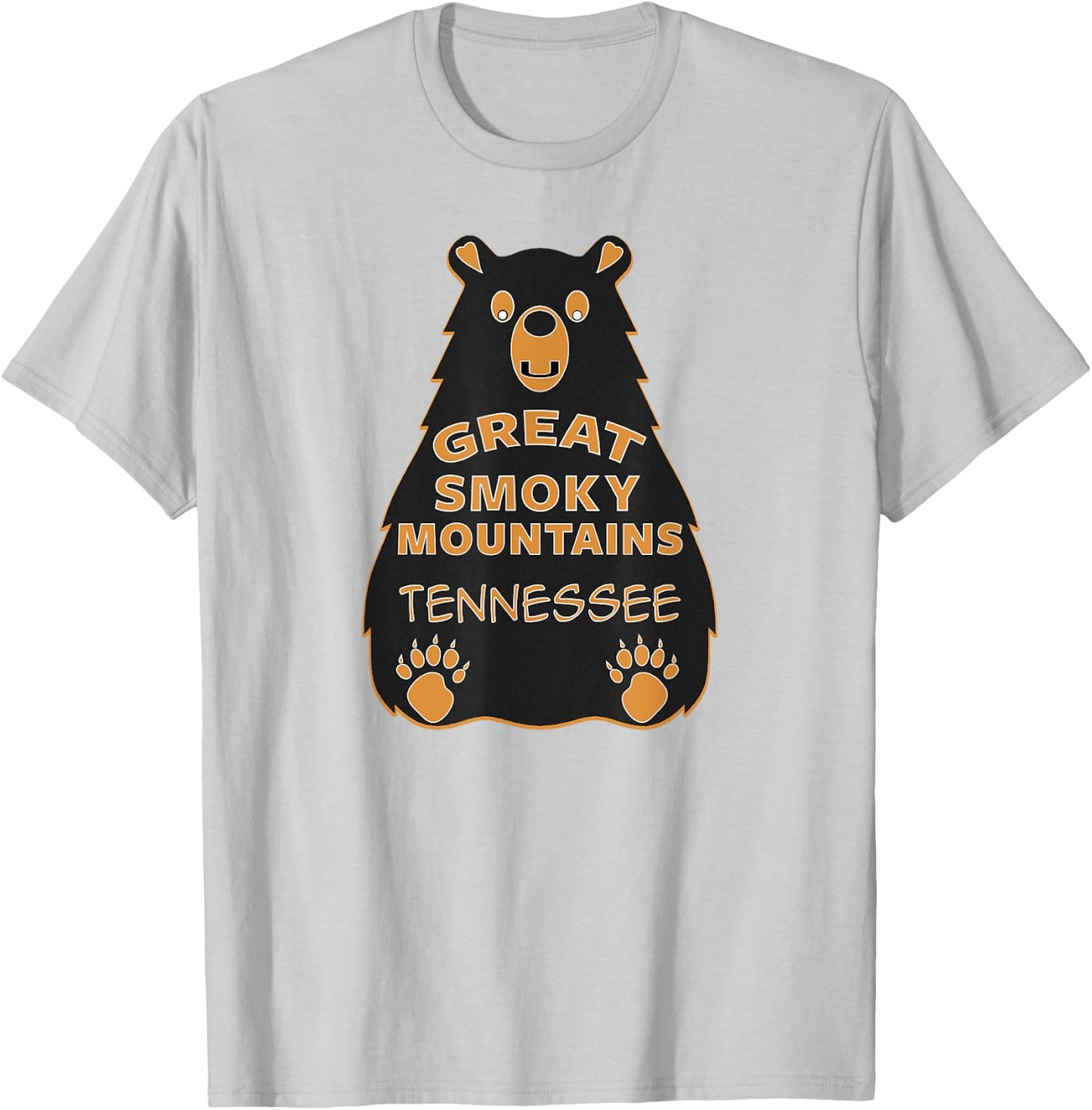 Great Smoky Mountains Tennessee National Park T-Shirt - T-Shirt | Ash