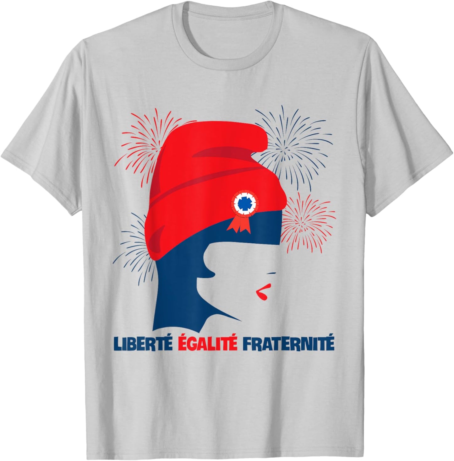French National Day France Bastille day 14th July T-Shirt - T-Shirt | Ash