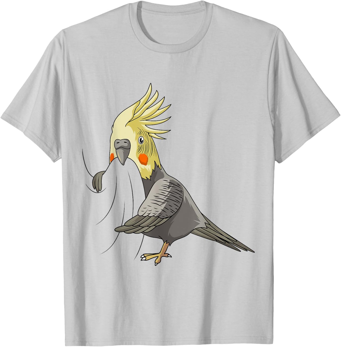 Cockatiel Lover Bird Lovers Women Kids Girl T-Shirt - T-Shirt | Ash