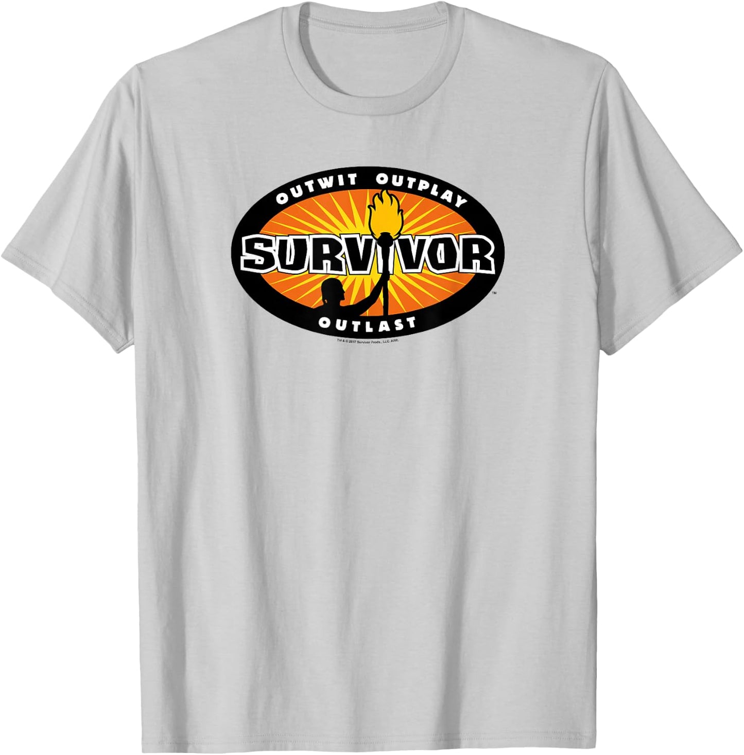Survivor Gold Burst T-Shirt - T-Shirt | Ash