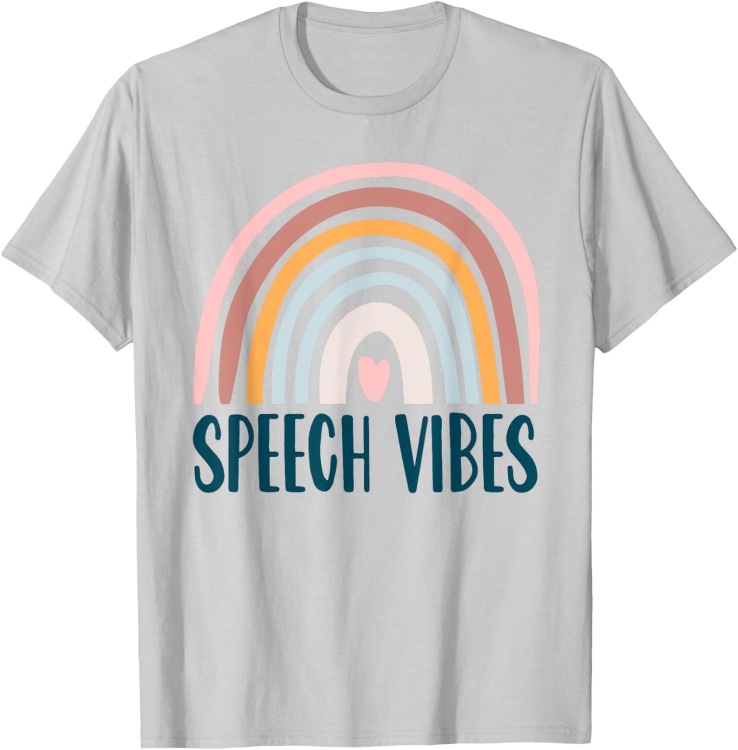 Speech Langauge Pathologist Therapy SLP Gift Boho Retro Vibe T-Shirt - T-Shirt | Ash